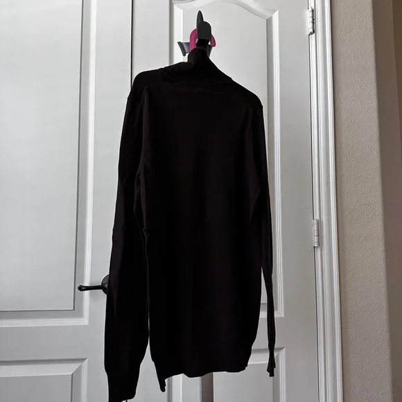 Gap chocolate brown turtleneck sweater - Picture 4 of 7
